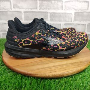 Brooks Launch GTS 9 Womens Size 11 Cheetah Print Running Sneakers 1203731B747